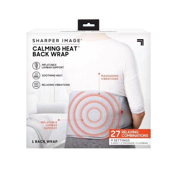 Mission Sharper Image Calming Heat Back Wrap Fabric 1 pk CWT41003